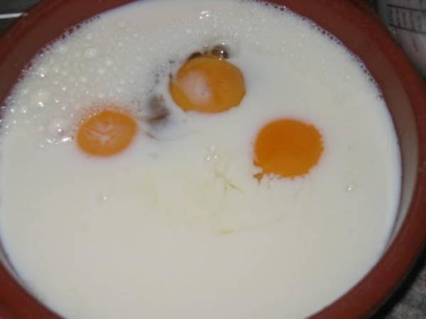 Bolo de arroz - Preparación paso 2