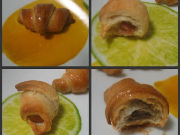 Croissants mini facilísimos y baratos - Preparación paso 4