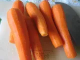 Paso 1 - Zanahorias de guarnición al microondas
