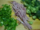 Paso 2 - Clafoutis de jamon y brocoli