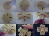 Paso 4 - Flores de pan con batata cocida