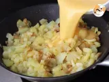 Paso 4 - Tortilla Española de Patatas con cebolla