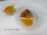 Paso 7 - Tarta de queso al horno con mermelada de mango
