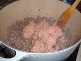 Paso 4 - Tagliatelle con salsa boloñesa