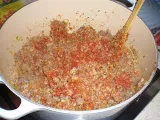 Paso 7 - Tagliatelle con salsa boloñesa