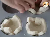 Paso 1 - Croque muffin de jamón y queso