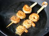 Paso 3 - Brochetas de gambas estilo chino