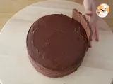 Paso 9 - Tarta Kit Kat con ganache de chocolate