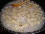 Paso 3 - Sopa de maiz jamaicana