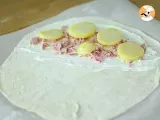 Paso 2 - Calzone de queso y patatas