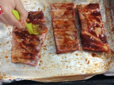 Paso 6 - Costillas al horno con salsa barbacoa