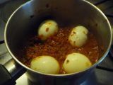 Paso 8 - Curry con huevos duros