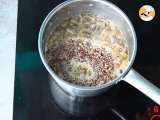 Paso 3 - Risotto de quinoa con champiñones, vegano y sin lactosa