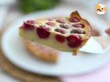 Paso 5 - Clafoutis de cerezas, pastel con fruta de verano
