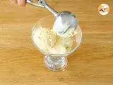 Paso 1 - Dama blanca, helado de vainilla con chocolate y nata