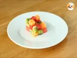 Paso 3 - Cubo de rubik de fruta, ensalada de frutas con estilo