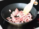 Paso 1 - Repollo con bacon