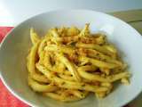 Paso 6 - Pasta maccheroni alla trapanese (Pasta con pesto de tomate y almendras)