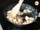 Paso 1 - Pasta con pollo y salsa gorgonzola