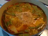 Paso 10 - Olla gitana {Potaje tradicional murciano de legumbres y verduras}