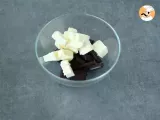 Paso 2 - Pastel cremoso de chocolate y caramelo salado