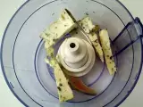 Paso 1 - Sándwich de rúcula y queso azul
