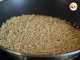 Paso 1 - Barra de cereales de arroz inflado con cacahuete