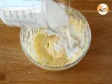 Paso 2 - Crepes rellenos de bechamel, queso y jamón