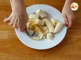 Paso 1 - Bizcocho de plátano y chocolate - Vegano y sin gluten