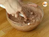 Paso 3 - Pastel mágico de chocolate