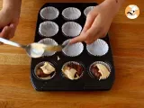 Paso 4 - Muffins marmolados, chocolate y vainilla