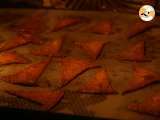 Paso 3 - Sombrero de bruja – tortilla chips