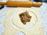 Paso 11 - Empanadillas de carne, setas y queso con pasta de trufa