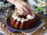 Paso 8 - Bundt cake de Pascua con sabor a limón y chocolate blanco