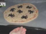 Paso 5 - Pizza de arañas (Spider pizza)