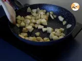 Paso 3 - Empanadas de hojaldre, manzana y crema pastelera de avellana