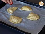 Paso 7 - Empanadas de hojaldre, manzana y crema pastelera de avellana
