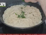 Paso 7 - Espaguetis con salsa de roquefort
