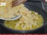 Paso 2 - Tortilla de patatas rellena
