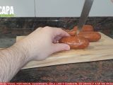 Paso 1 - Chorizos a la sidra