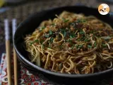 Paso 6 - Wok de fideos chinos, verduras y proteina de soja texturizada ¡Una receta vegana!