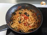 Paso 5 - Spaghetti alla puttanesca ¡el plato de pasta con sabor a mediterraneo!