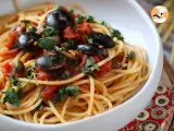 Paso 6 - Spaghetti alla puttanesca ¡el plato de pasta con sabor a mediterraneo!