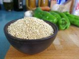 Paso 1 - Pimientos verdes rellenos de quinoa con verduritas