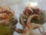 Paso 3 - Alcachofas rellenas de calamares