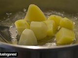 Paso 1 - Ensalada de patata a la vinagreta de cerezas