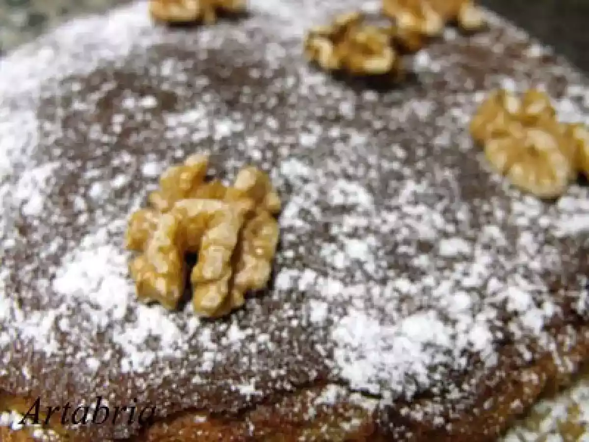 102.- Bizcocho de plátano, nueces y chocolate - foto 2