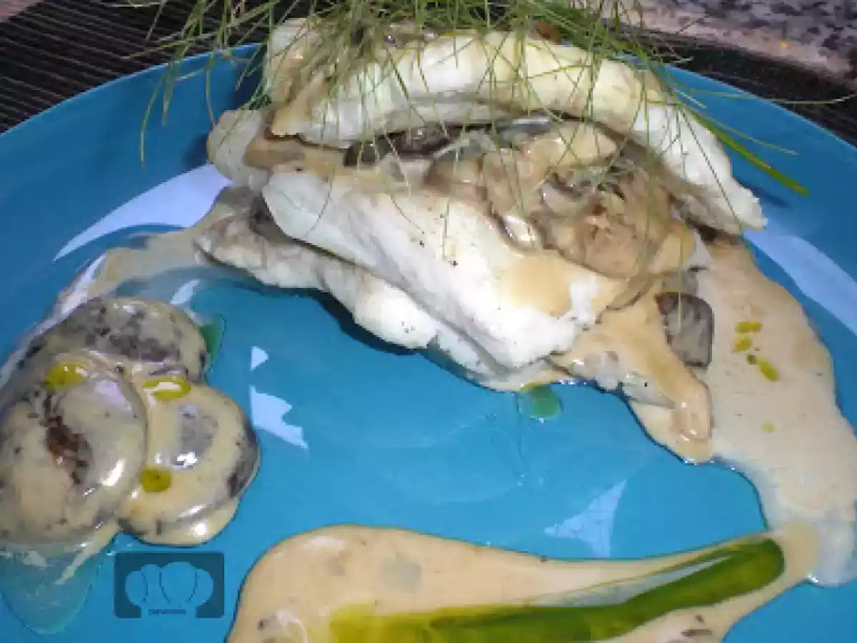 #27. Rodaballo al vapor con salsa de setas - foto 2
