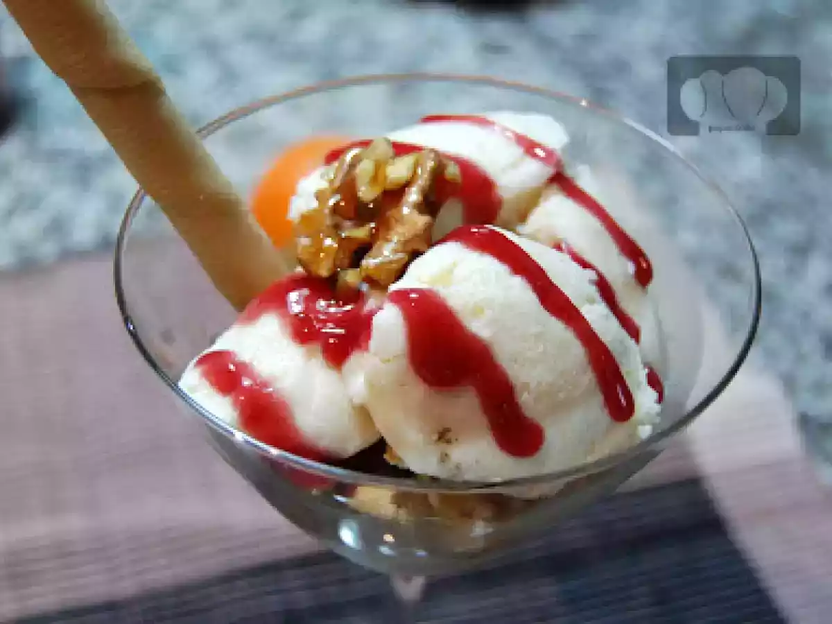 #39. Sorbete de queso y nueces caramelizadas - foto 7