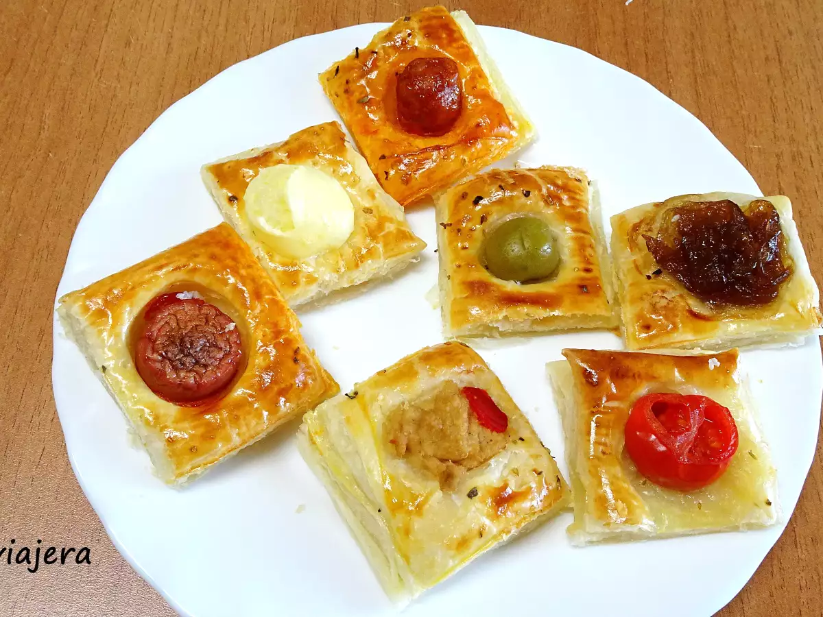 42 saladitos hojaldrados - foto 2